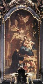 Zjevení panny Marie v kostele sv. Antonína