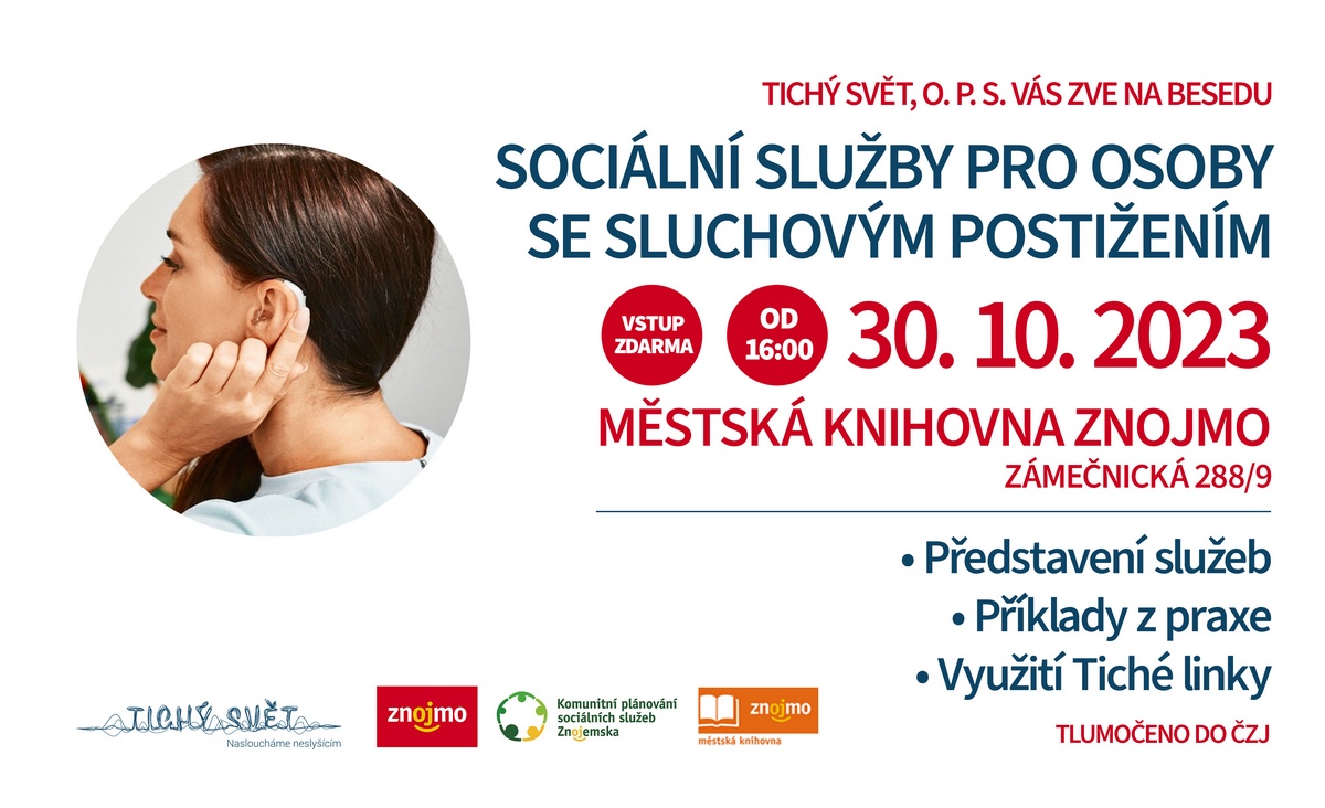 Sociální služby pro osoby se sluchovým postižením